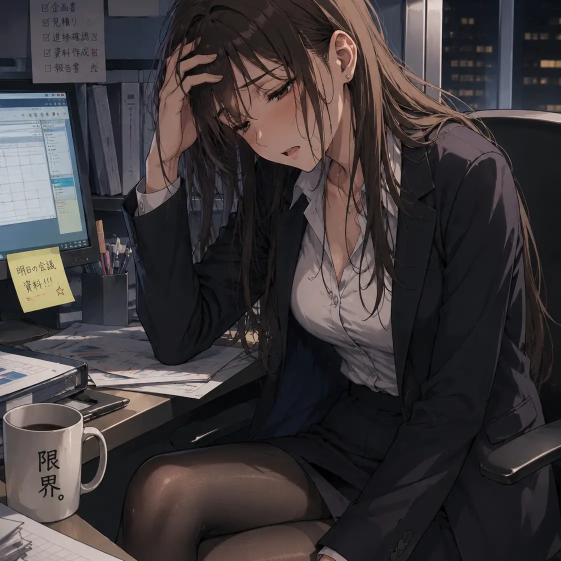 OvalSwamp6244의 限界を迎えた彼女とあなた
