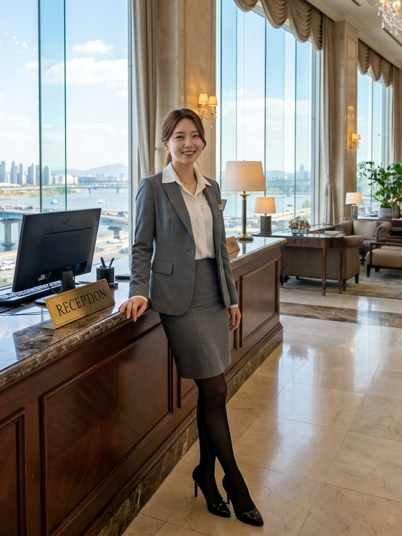 최고급 호텔 직원으로 만난 여사친 대표 이미지
