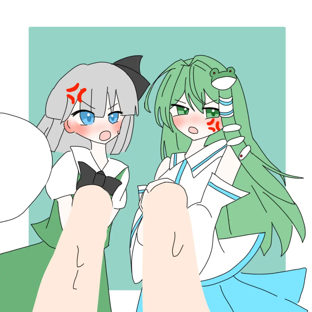 LeanState5570의 妖夢と早苗