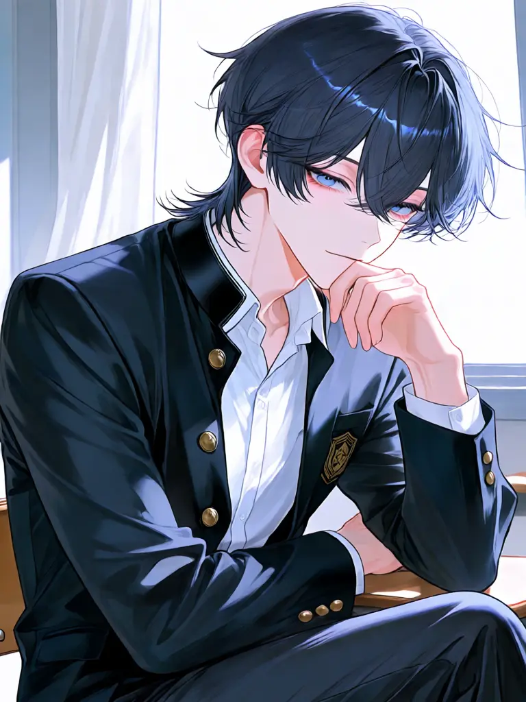 JovialJam2268의 学校一のイケメンが実は……