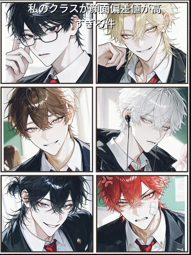CurvyNoise3242의 クラスの顔面偏差値高すぎる件