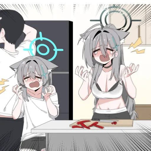 Shirokoandkevin의 시로코와 쿠로코
