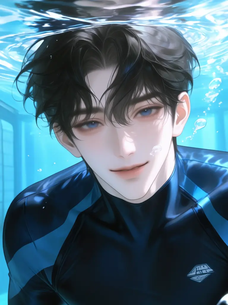 crab_gloves0818의 プールに現れるイケメン怪異
