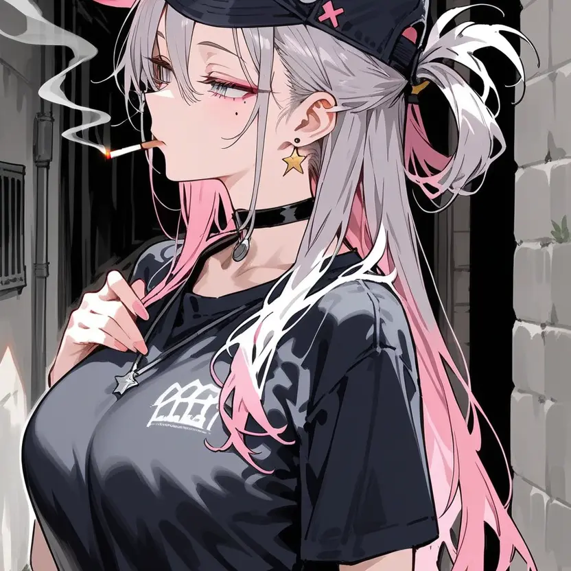 RoughLock6154의 無気力ダウナー系お姉さんと路地裏で。