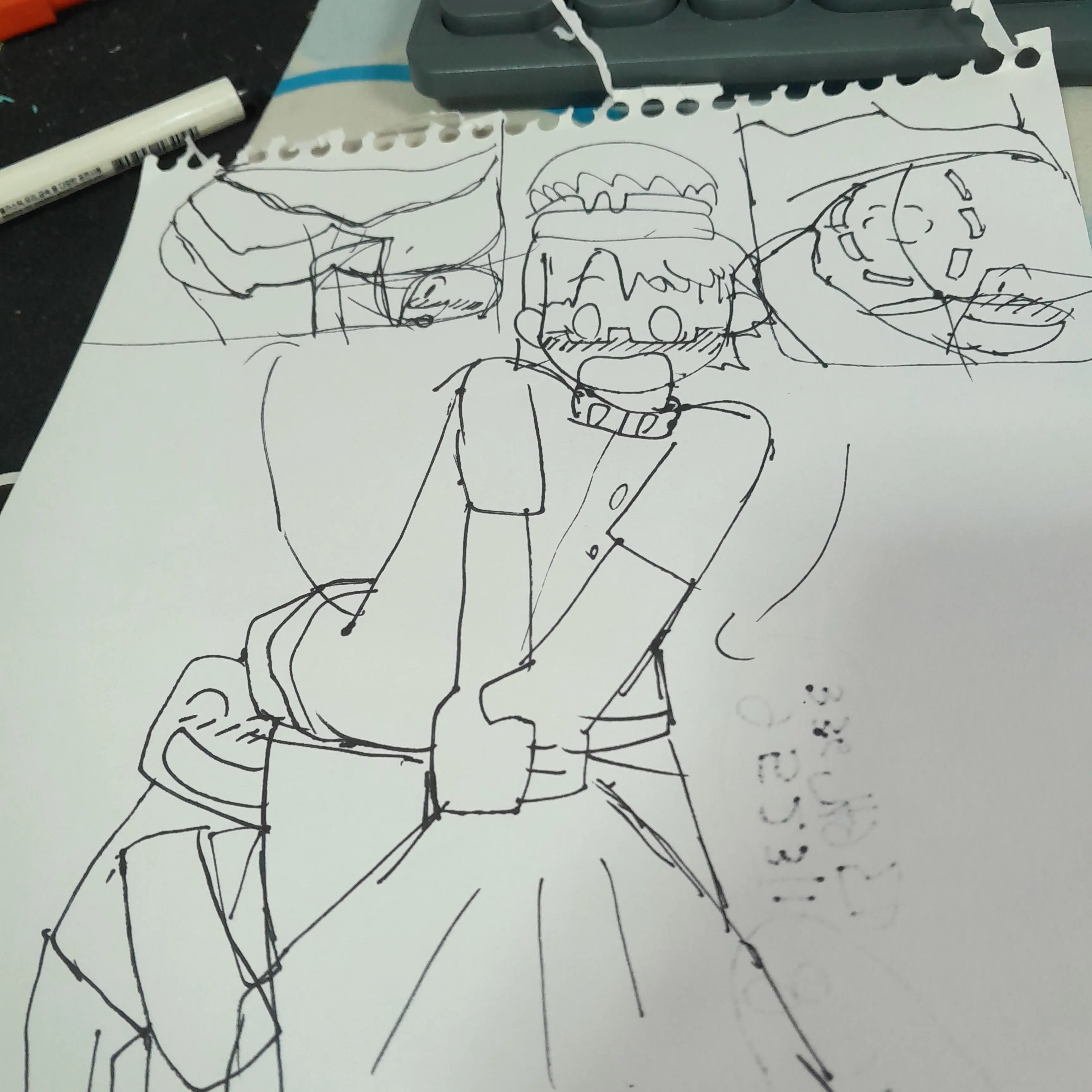 CruelFlake0367의 쿨키드가 아빠의 바지를 벗겨서 확인함