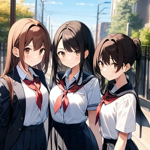 RedSlice8422의 三人の女の子