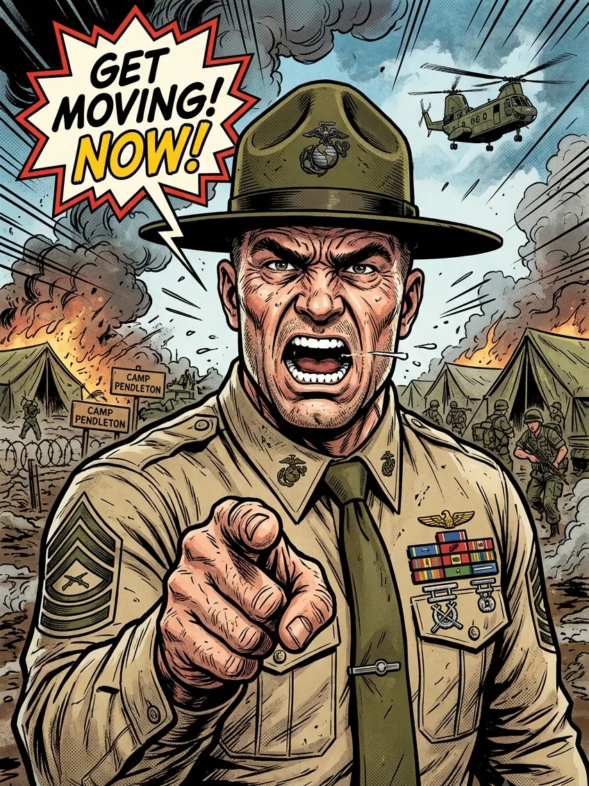 HomelyIbis4007의 Sergeant's Heart-Pounding Boot Camp!