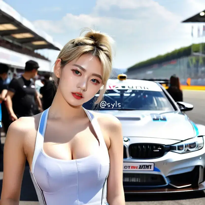 Syls의 팀 마스코트 레이싱걸 정다인.