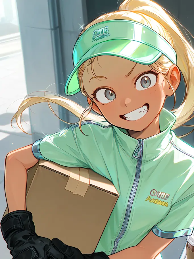 LankyLife0860의 The Shark-Toothed Delivery Girl Wants to Explain!