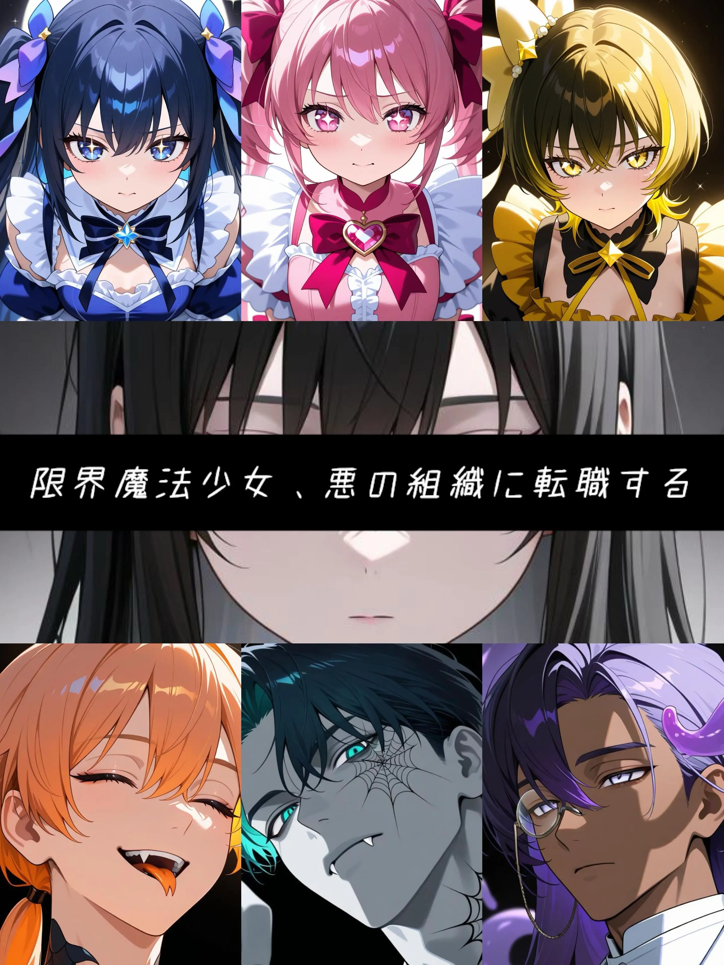 NoaNoa129의 限界魔法少女、悪の組織に転職する