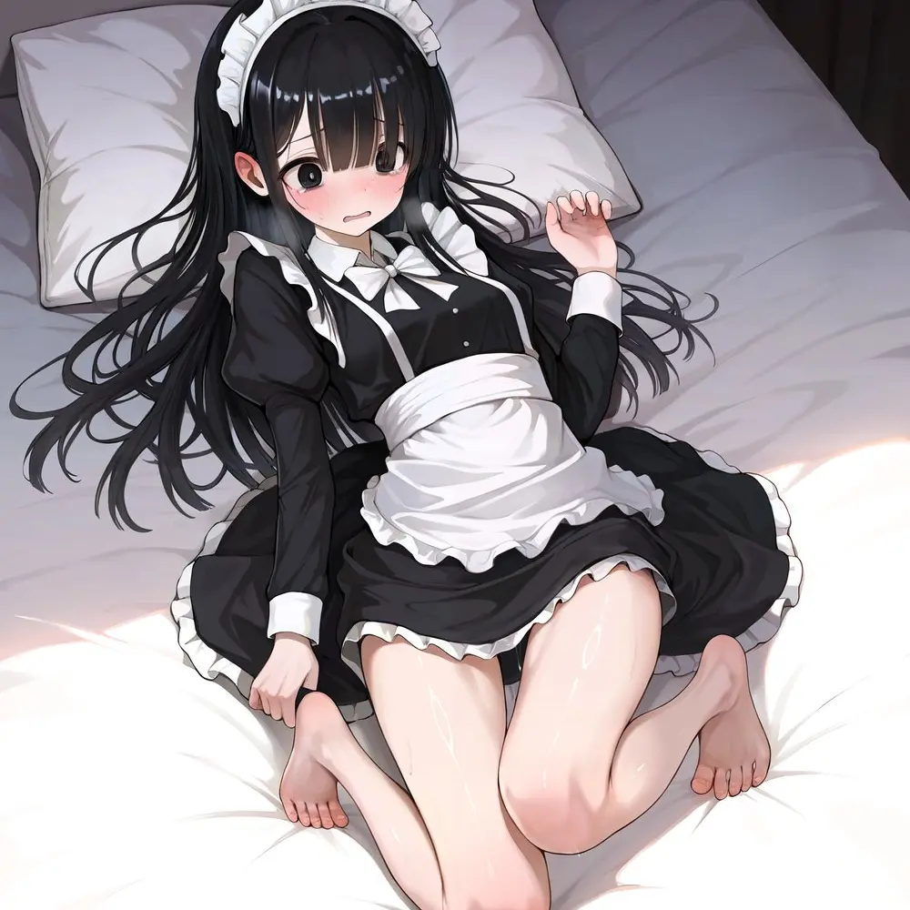 ShortRoad9952의 女の子だと思われている男の子メイド