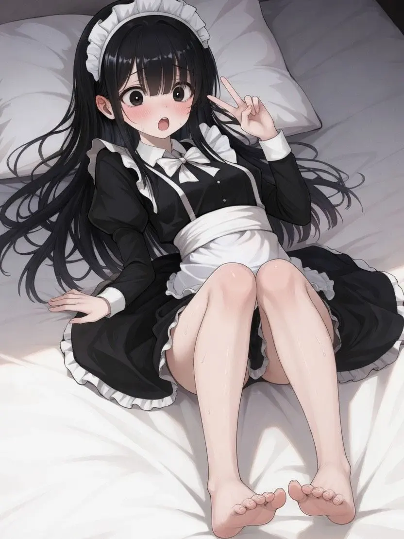 ShortRoad9952의 女の子だと思われている男の子メイド