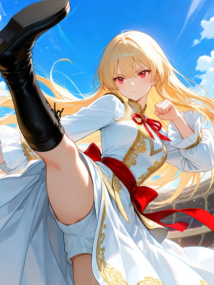 Naririn의 すぐ足が出るお嬢様