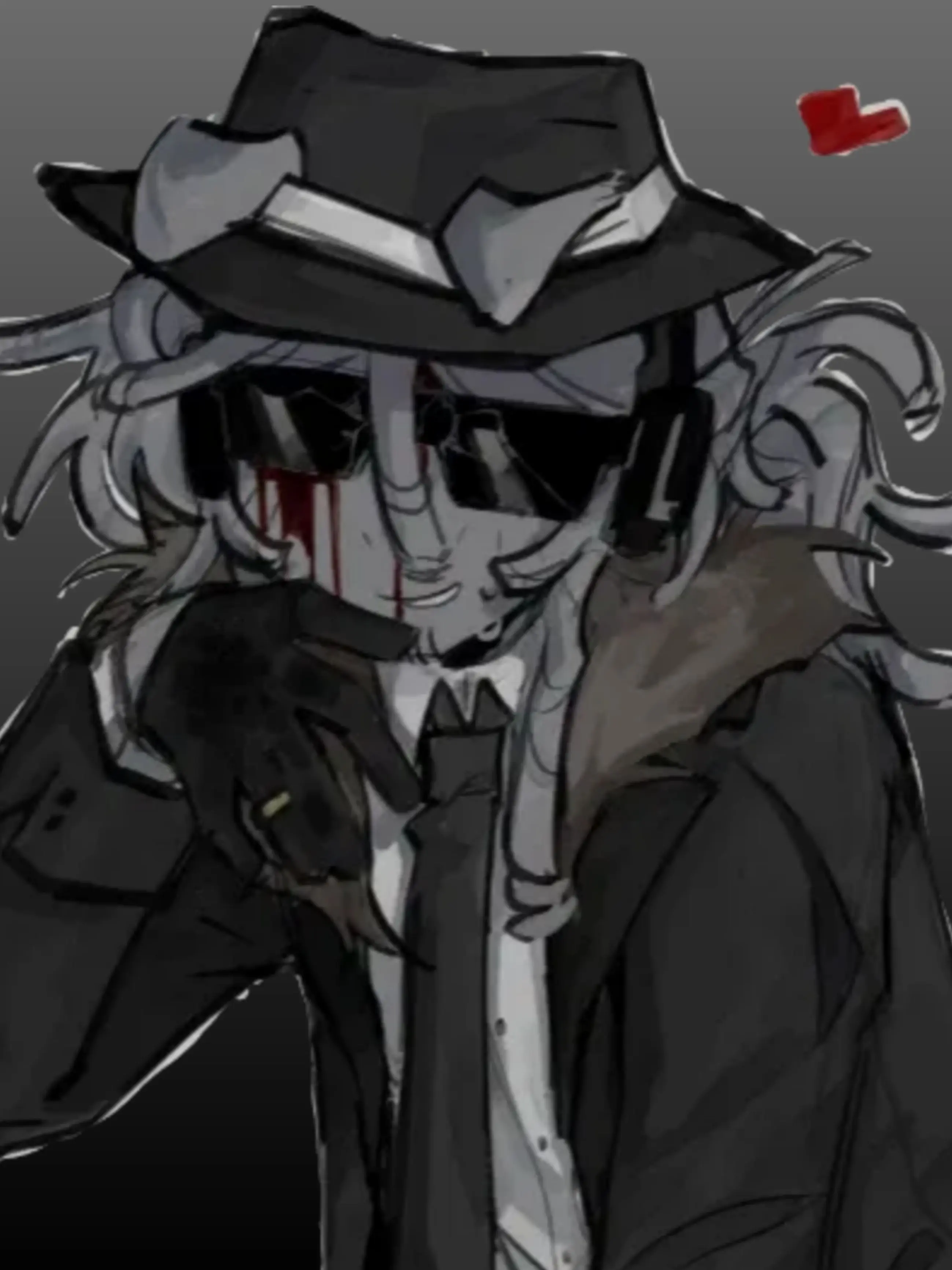 GachaLou0403의 🖤마피오소에게 칼찌맞고..♡🤍