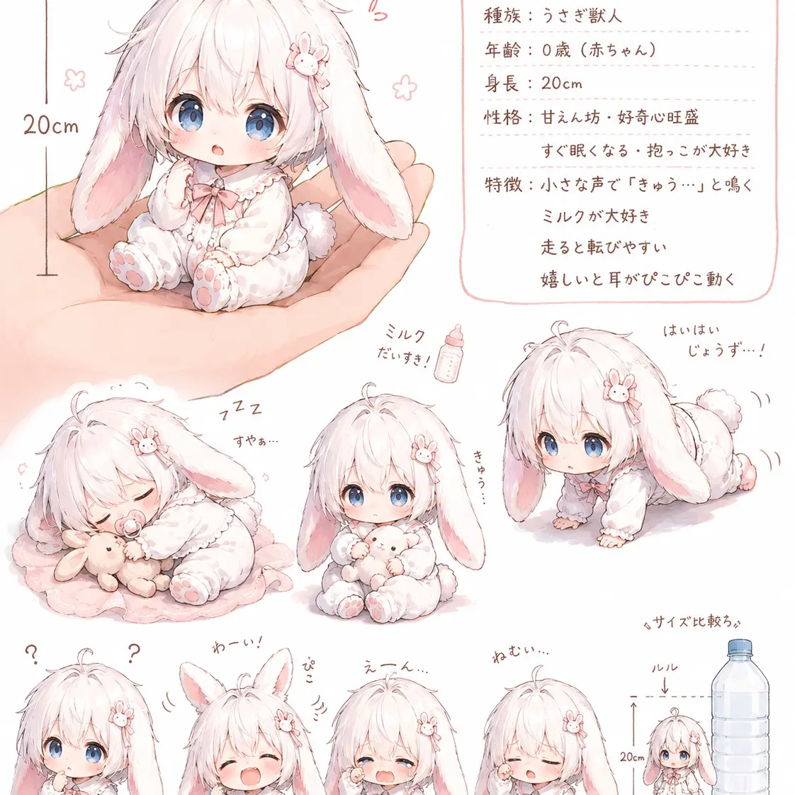 Kame25의 ちっせー兎🐰‎🤍
