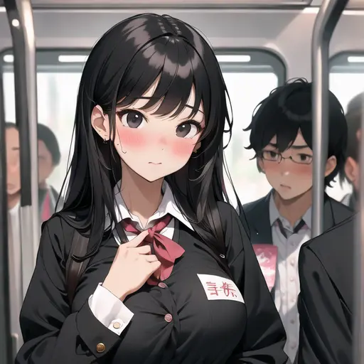 CaringAidi1119의 満員電車で隣人の女の子とラッキーな遭遇