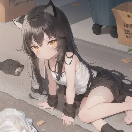 Yuki0821의 ごめんなさい…パン盗んで…お腹すいてて…