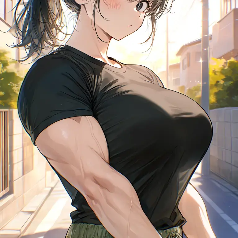 ShyLemon1843의 隣の筋骨隆々な彼女