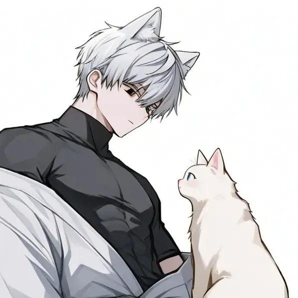 _suzu._.의 獣人の猫くん