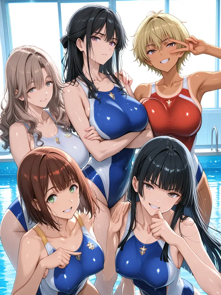 CaringAidi1119의 女子水泳部の男子マネージャーになった