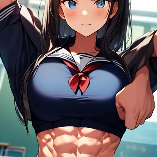 근육여자