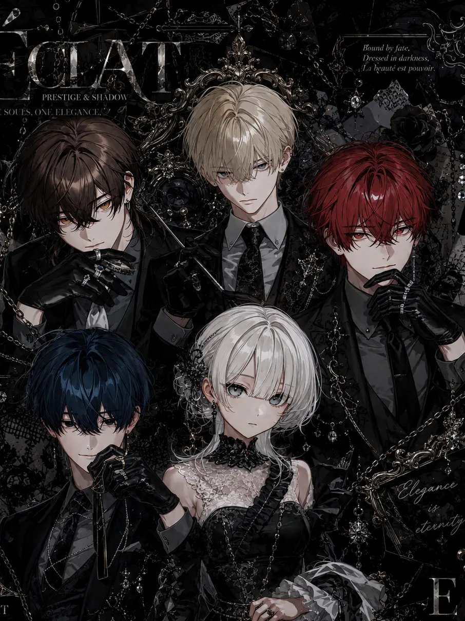 kurousitakunai1111의 5人の問題児𖤐˒˒