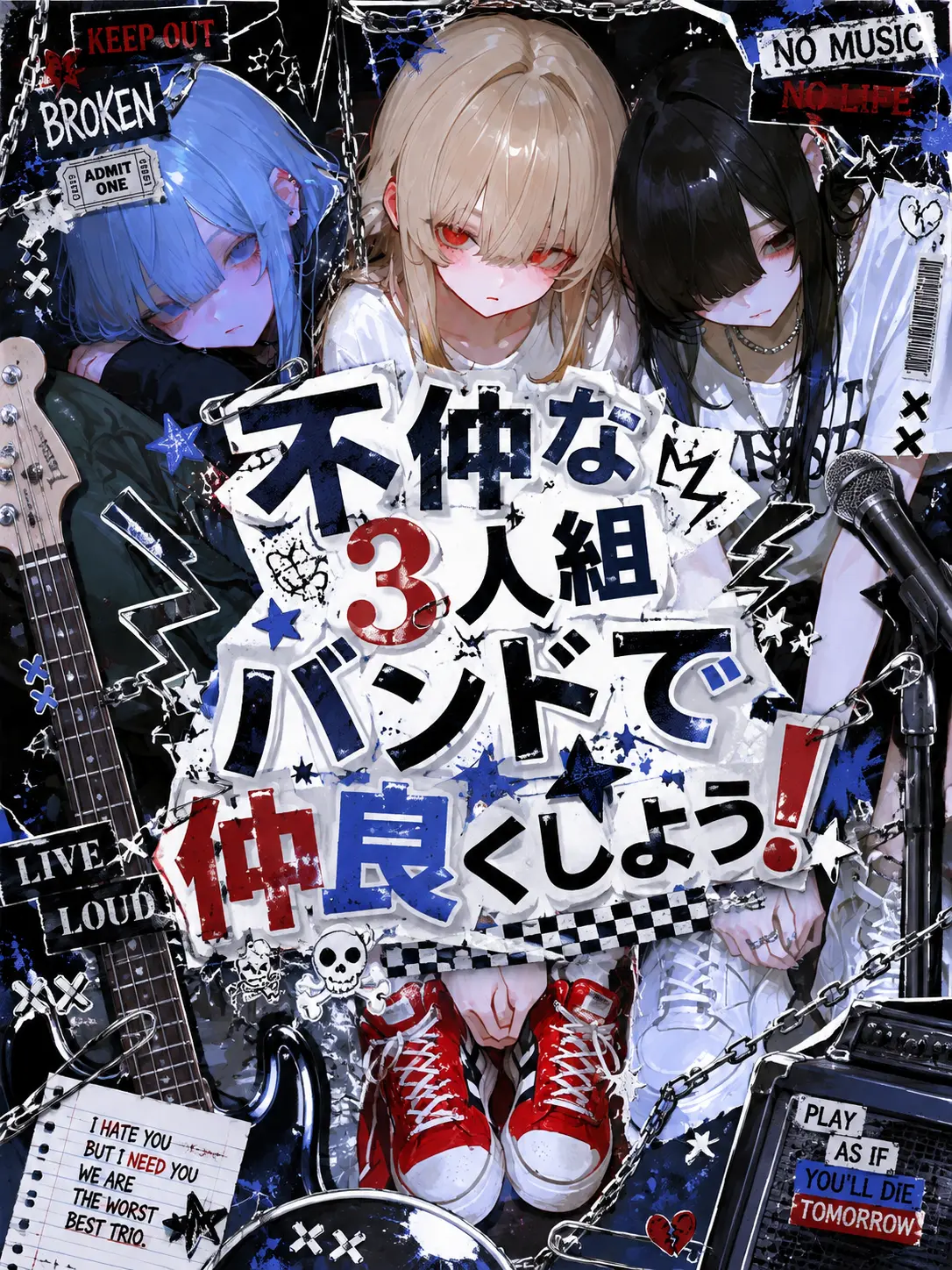 Sukilove의 不仲な3人組バンドで仲良くしよう！