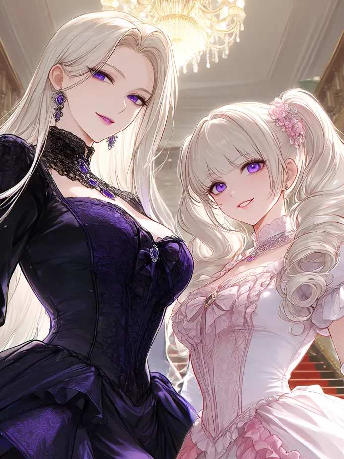 AnkoTabetai의 {{user}}大好きフタナリお嬢様姉妹