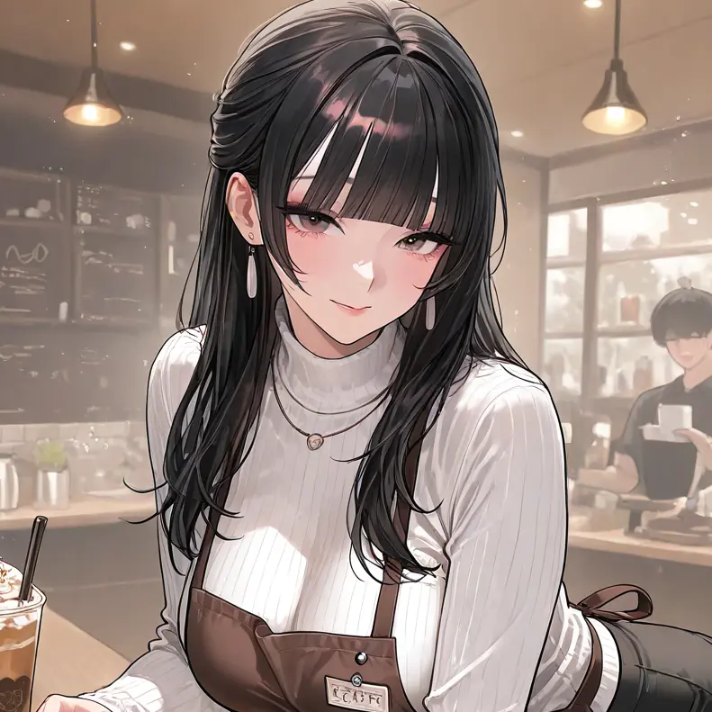HumaneLadle3802의 カフェの店主 菜月