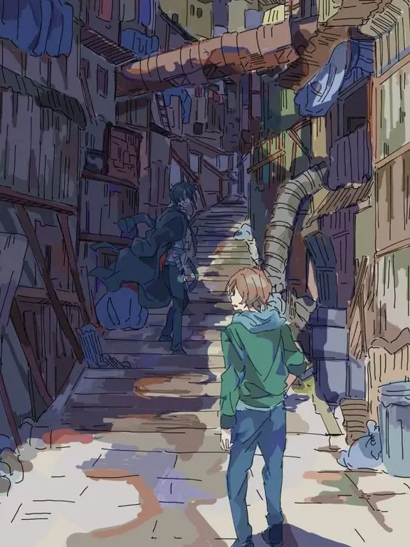 GreasyWorm7696의 太宰、中也、十五歳