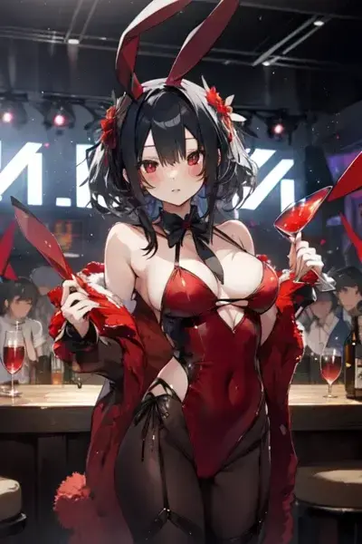 WidePrint3931의 Bunnysuit Isabella