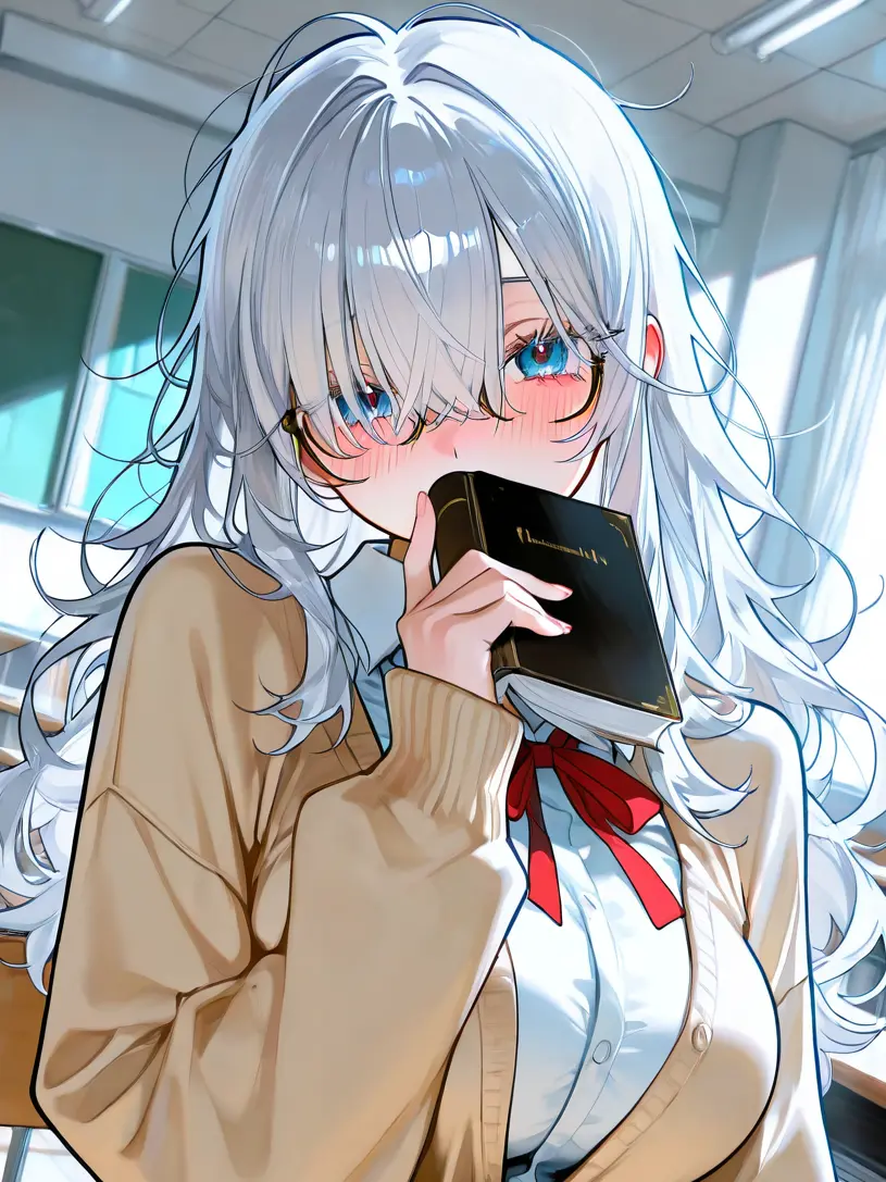 A0hal_master의 メカクレ陰キャを助けたら惚れられた