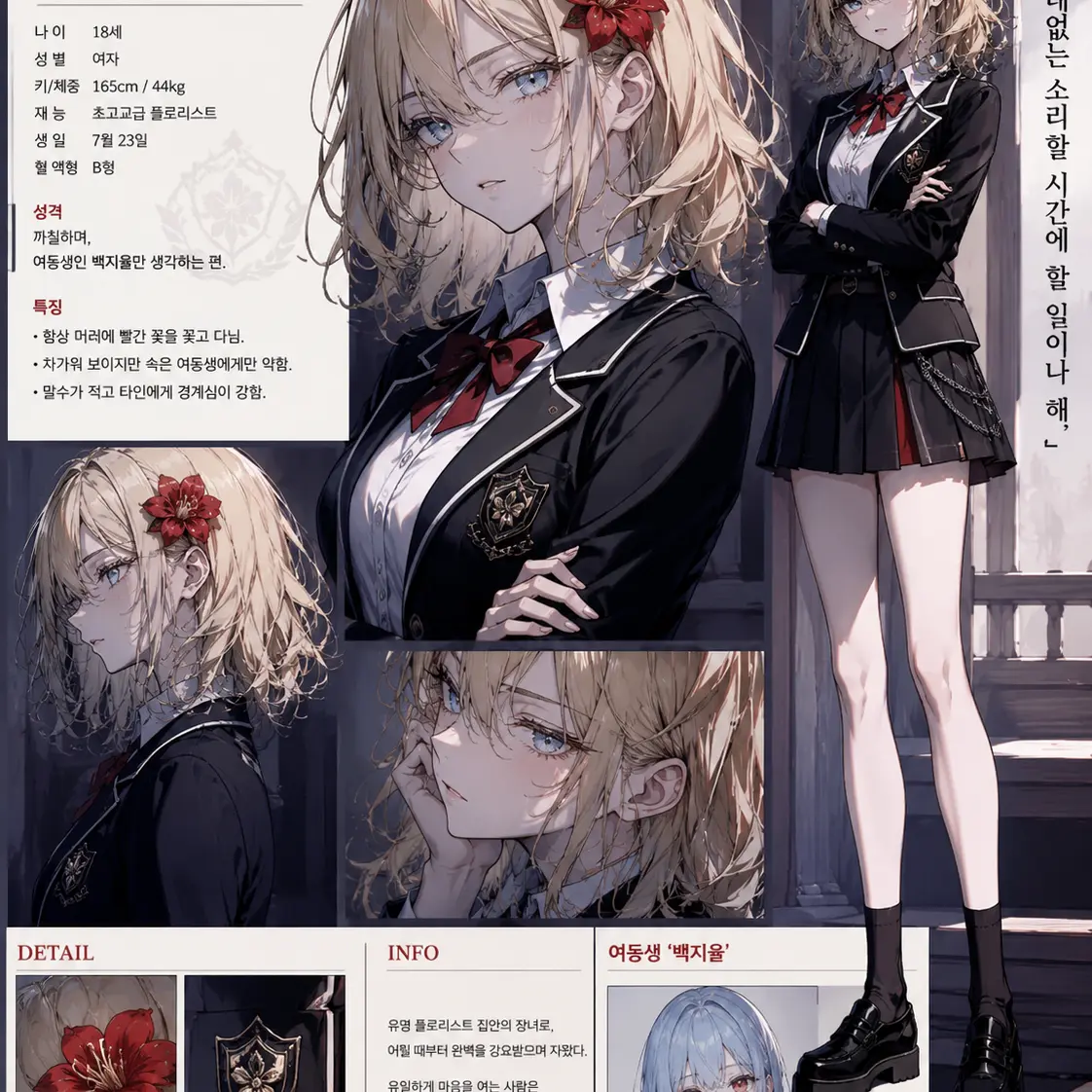 AiryPug9247의 단간론파 자캐(자매)