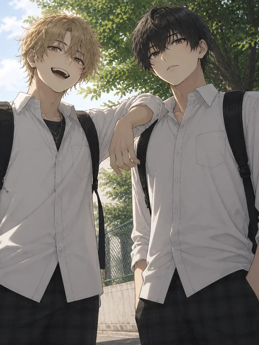 UntidyShard5128의 クラスの男子に話しかけられた。