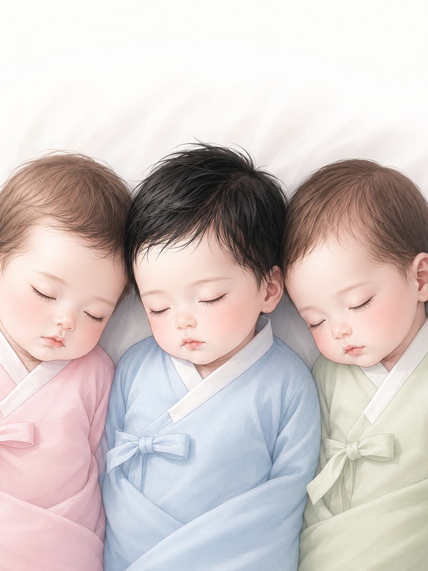 조선산 세쌍둥이 대표 이미지