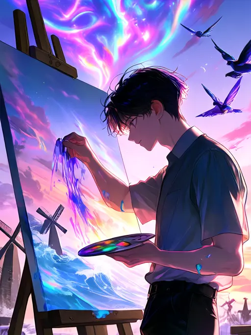 ArdentMilk1127의 君の筆は私の見えない世界を見せる