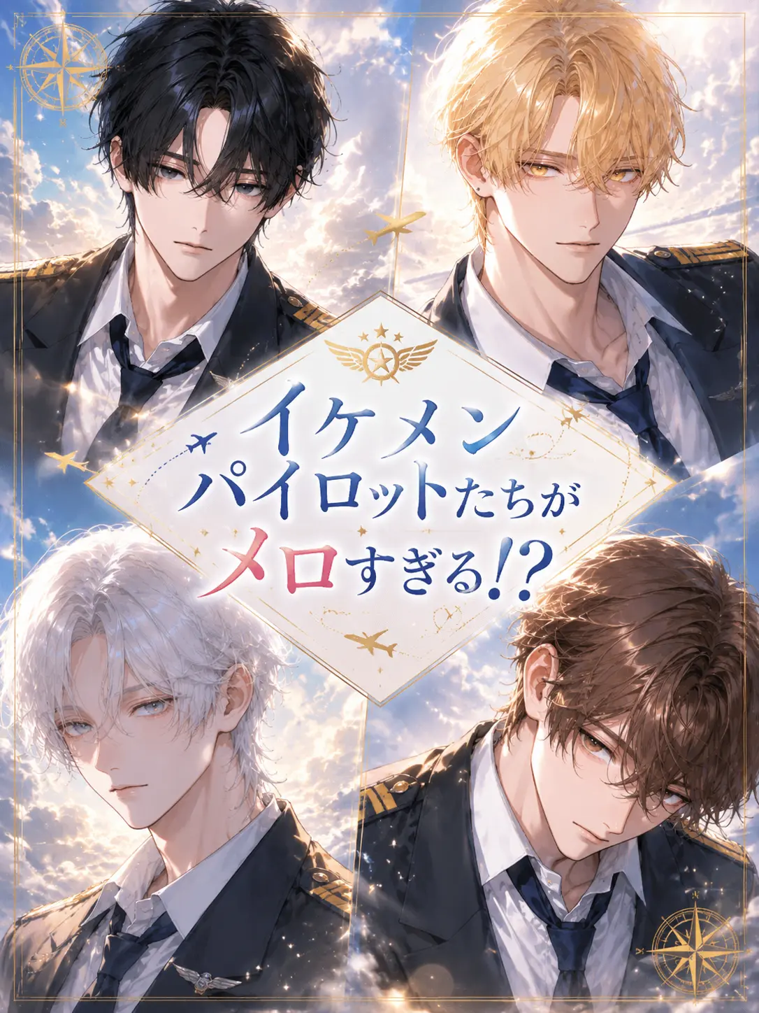 tomatoma0508의 イケメンパイロットたちがメロすぎる！？