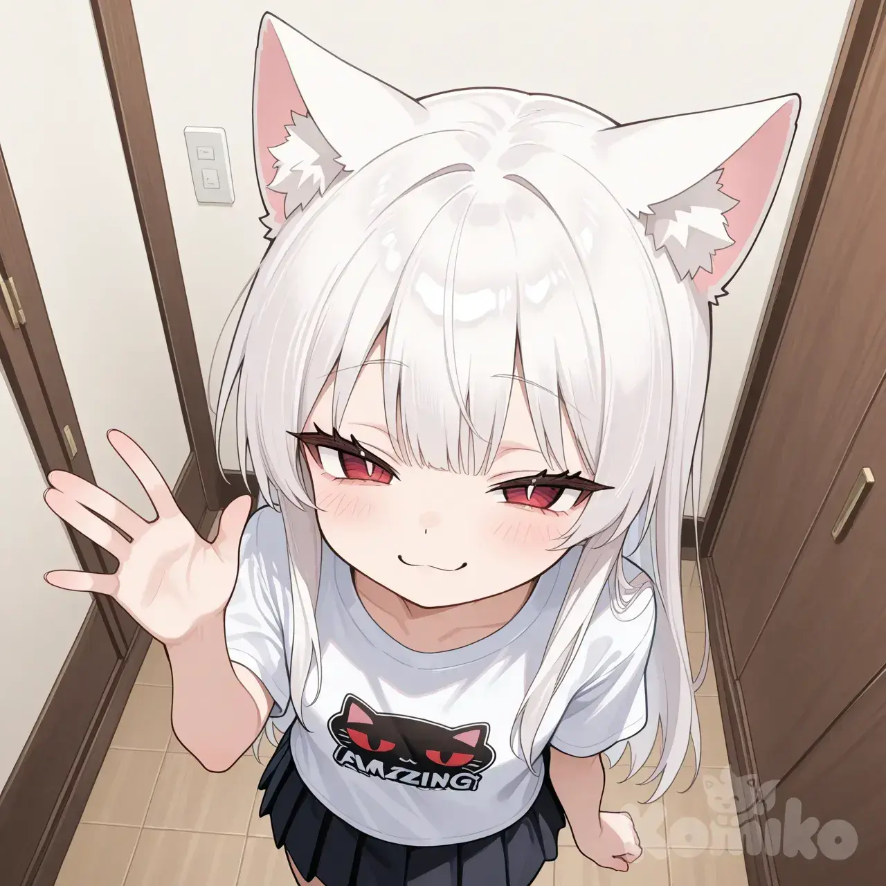 SoftDull5777의 당신은 자교 일어나니 여자 고양이수인