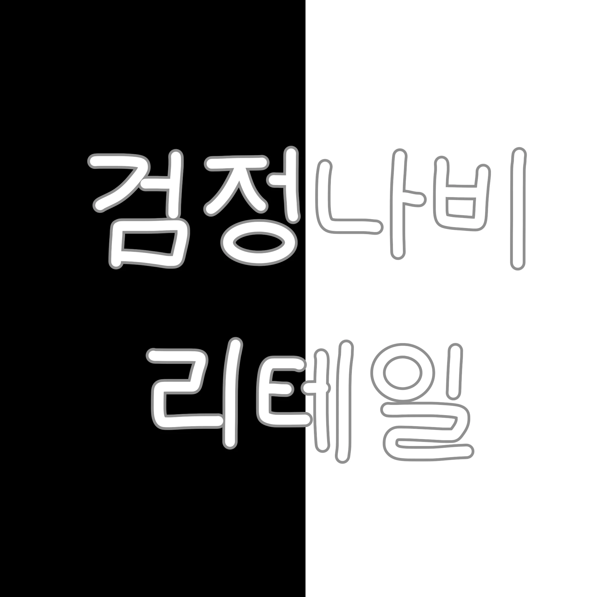 검정나비