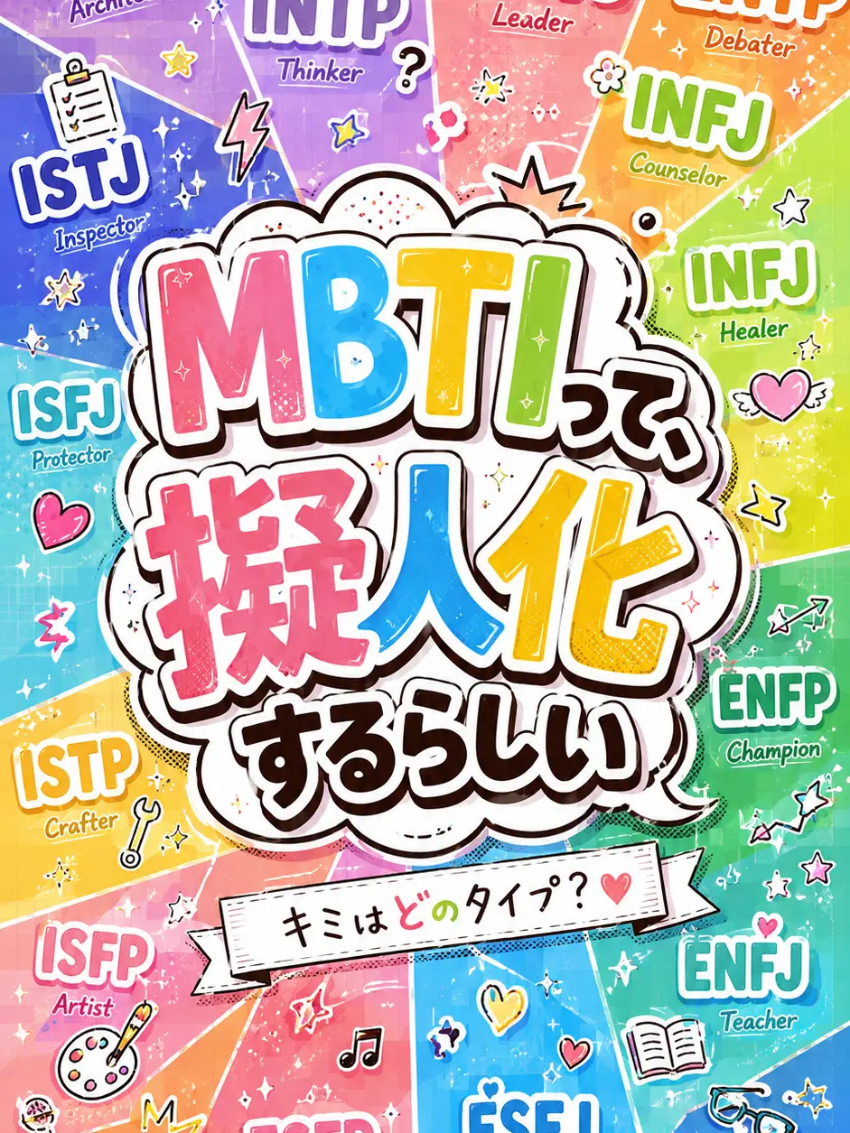 kawaii_tsukasachan.의 MBTIって、擬人化するらしい
