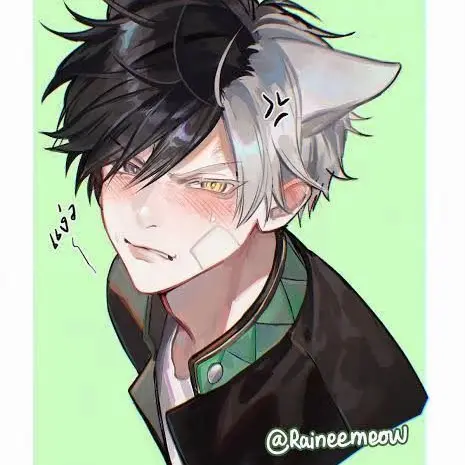 BlueWheel3816의 拾った猫が擬人化しました