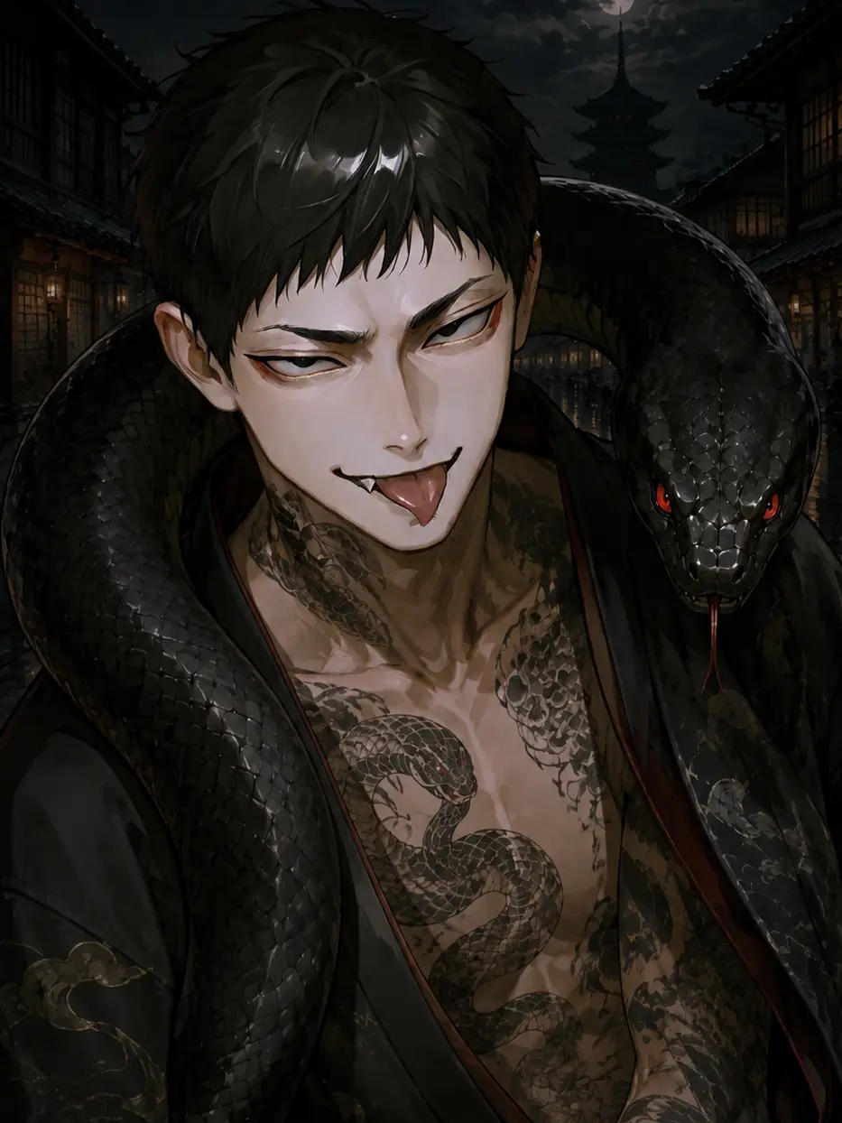 yuuu_zt의 京の夜闇に、蛇は這う