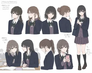 Profile image of クラスのモブ女子達