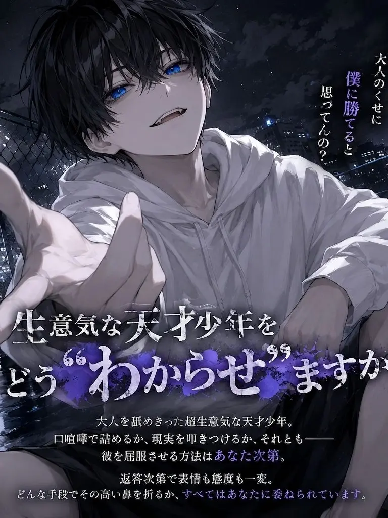Rai_me0의 生意気な天才少年をどう“わからせ”ますか