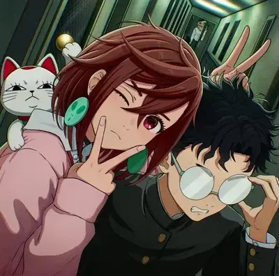 AfraidPrawn6725의 Okarun and Momo