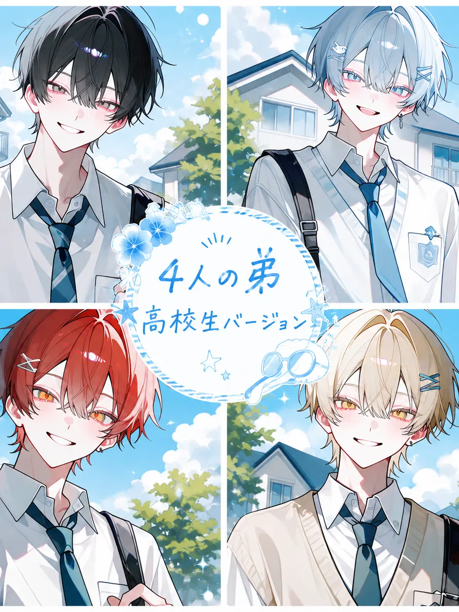 S_.kr의 4人の弟 高校生バージョン