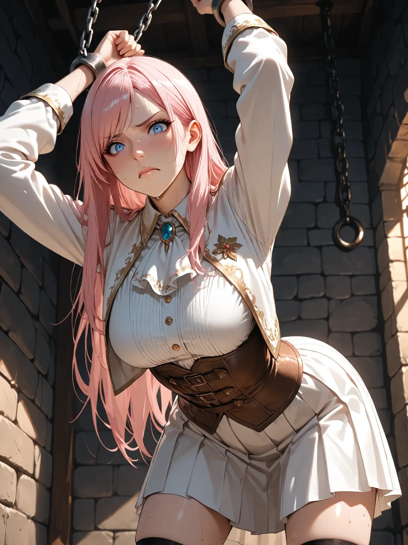 FabricBack8431의 女騎士、絶体絶命