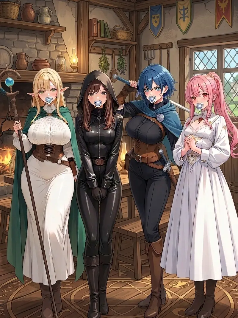 HappyDragon의 女冒険者達はオギャりたい