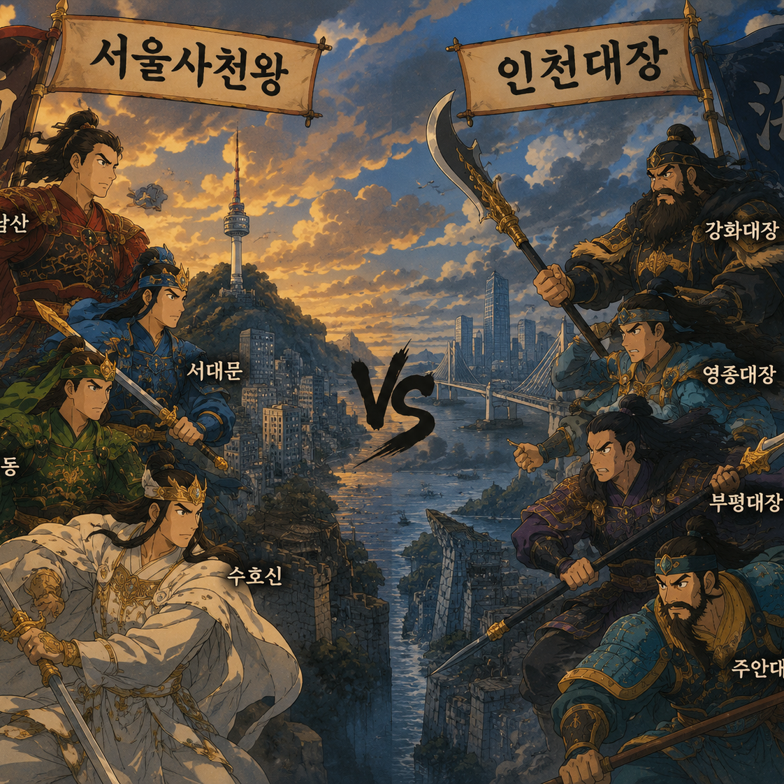 서울4대천왕 VS 인천연합 대표 이미지