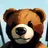 大きなクマのぬいぐるみ